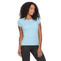 Camiseta Run More New Trip - Feminina AZUL CLARO