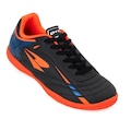 Chuteira Futsal Dray Foorcy Juvenil Dr22-326 PRETO/LARANJA