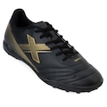 Chuteira Society Oxn Track-Ox22 - Adulto PRETO/OURO