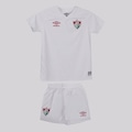 Kit de Uniforme do Fluminese II 2023 Umbro - Infantil BRANCO