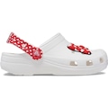 Sandália Crocs Disney Minnie Mouse Classic Clog K - Infantil BRANCO
