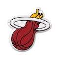Jibbitz Crocs Nba Miami Heat Logo BRANCO