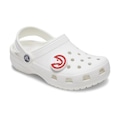 Jibbitz Crocs Nba Atlanta Hawks Slogo BRANCO
