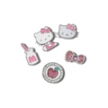 Kit Jibbitz Crocs Hello Kitty Elevated - 5 unidades BRANCO