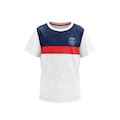 Camiseta PSG Cap Braziline - Infantil BRANCO/AZUL