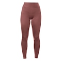 Calça Legging She Bolso Brilho - Feminina MARROM