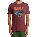 Camiseta Hurley Flower - Masculina VERMELHO