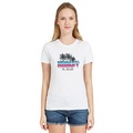 Camiseta Hurley Boyfried - Feminina BRANCO