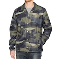 Jaqueta Corta Vento com Capuz Quiksilver Windbreaker Surf Coach - Masculina CAMUFLADO