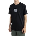 Camiseta Lost Saturn Reflective - Masculina PRETO