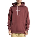 Blusão de Moletom com Capuz DC Shoes Riot 2 WT23 - Masculino VERMELHO