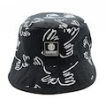 Chapéu Element Sky Bucket Dupla Face - Adulto PRETO
