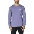 Camiseta Billabong Manga Longa Crayon Wave WT23 - Masculina VINHO