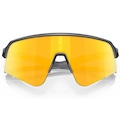 Óculos de Sol Unissex Oakley Sutro Lite Sweep Matte Carbon Prizm 24K PRETO