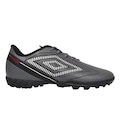 Chuteira Society Umbro Stride - Adulto CINZA/PRETO