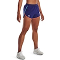 Shorts Under Armour Fly-By 2.0- Feminino AZUL