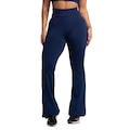 Calça Bailarina MVB Modas Flare Pantalona Suplex - Feminina AZUL ESCURO