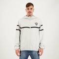Jaqueta Corta Vento com Capuz do Atlético Mineiro Futfanatics - Masculina CINZA