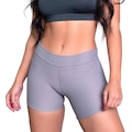 Shorts MVB Modas Textura Bolha - Feminino CINZA