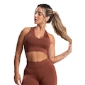 Top Fitness MVB Modas Suplex Nadador - Feminino MARROM