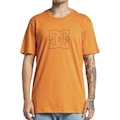 Camiseta DC Shoes DC Star Outline - Masculina LARANJA
