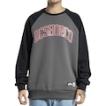 Blusão de Moletom DC Shoes Careca Misfit Premium - Masculino CINZA ESCURO