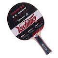 Raquete de Tênis de Mesa Yashima ITTF 82028 Clássica 2 Estrelas Borracha Lisa XX5 com Esponja NAO SE APLICA