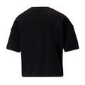 Blusa Cropped Puma Small Logo - Feminina PRETO/BRANCO