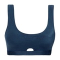 Top Fitenss com Bojo She Microfibra - Feminino AZUL ESCURO