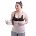 Faixa Abdominal Kestal Elástica 5 Gomos - Adulto BEGE
