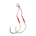 Anzol Pioneer Assist Hooks Slow Fall 3/0 - 40mm - Fluor Pink VERDE