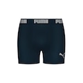 Cueca Boxer Puma sem Costura - Adulto AZUL ESCURO