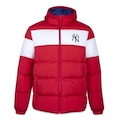 Jaqueta Puffer New Era New York Yankees World - Masculina VERMELHO