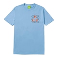 Camiseta Huf Trespass Triangle Ss Te - Masculina AZUL