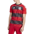 Camisa do Flamengo I 23/24 adidas - Masculina VERMELHO/PRETO
