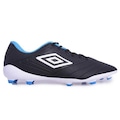Chuteira de Campo Adulto Tocco III Club Umbro PRETO/AZUL