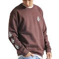 Blusão de Moletom Volcom Careca Iconic WT23 - Masculino VERMELHO