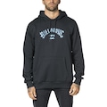 Blusão de Moletom com Capuz Billabong Canguru Arch Fill WT23 - Masculino PRETO