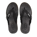 Chinelo Oakley Killer Point II - Masculino PRETO/BEGE
