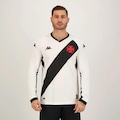 Camisa do Vasco da Gama Manga longa Nº2 2023 Kappa - Masculina BRANCO
