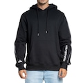 Blusão de Moletom com Capuz Quiksilver Block Line - Masculino PRETO