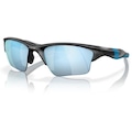 Óculos de Sol Unissex Oakley Half Jacket 2.0 XL Prizm Deep Water Polarizado PRETO
