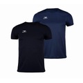 Kit Camisetas Penalty X - 2 Unidades - Masculina PRETO/AZUL ESC