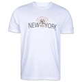 Camiseta New Era Regular MLB New York Yankees Core - Masculina BRANCO