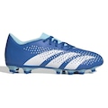 Chuteira de Campo Adidas Predator Accuracy 1 - Masculina AZUL CLA/BRANCO