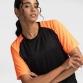 Camiseta de Treino Whats Wear Raglan Dry Fit Proteção Solar Uv - Feminina LARANJA