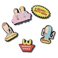 Kit Jibbitz Crocs Beavis And Butthead - 5 Unidades BRANCO