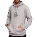 Blusão de Moletom Com Capuz Okdok Established - Masculino CINZA