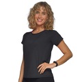 Camiseta Selene Treinos Diários - Feminina PRETO