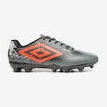 Chuteira de Campo Umbro Cosmic - Adulto CINZA/ROSA